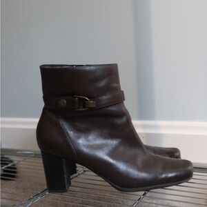 Elegant Brown Ankle‎ Boots